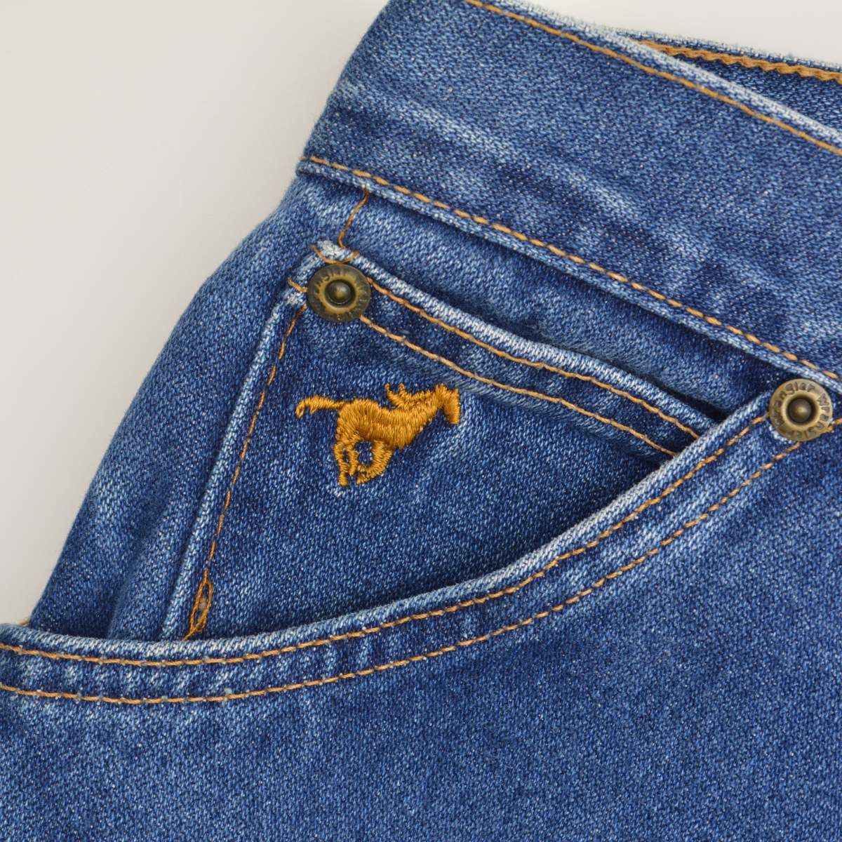 【WRANGLER】〜80s 刺繍デニムパンツ WRANGLER】〜80s 刺繍デニムパンツ - メルカリ