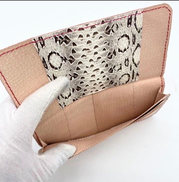 美品】長財布 小銭入れ 2点セット レザー アイデザイン 赤 - メルカリ