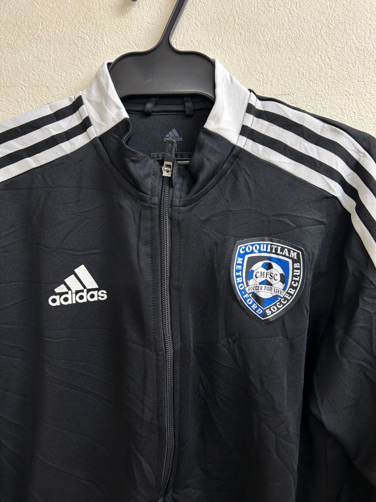 adidas トラックジャケット ジャージ M 322 - メルカリ