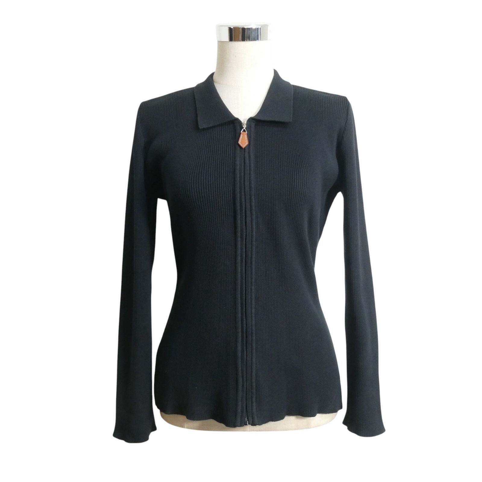 美品 FOXEY BOUTIQUE フォクシーブティック フルジップ 長袖