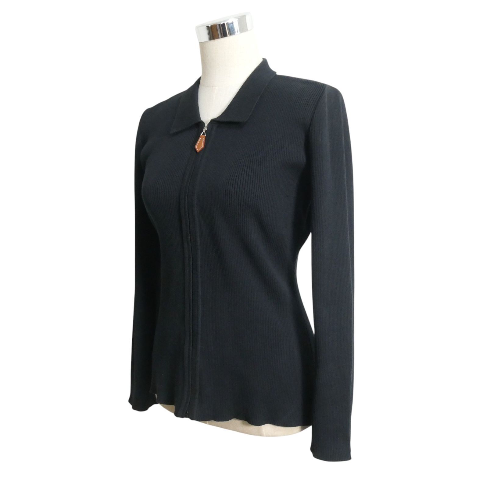 美品 FOXEY BOUTIQUE フォクシーブティック フルジップ 長袖