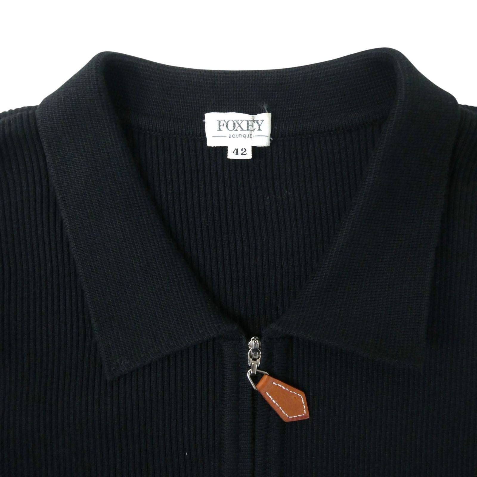 美品 フォクシーブティック FOXEY BOUTIQUE カーディガン ジャケット 