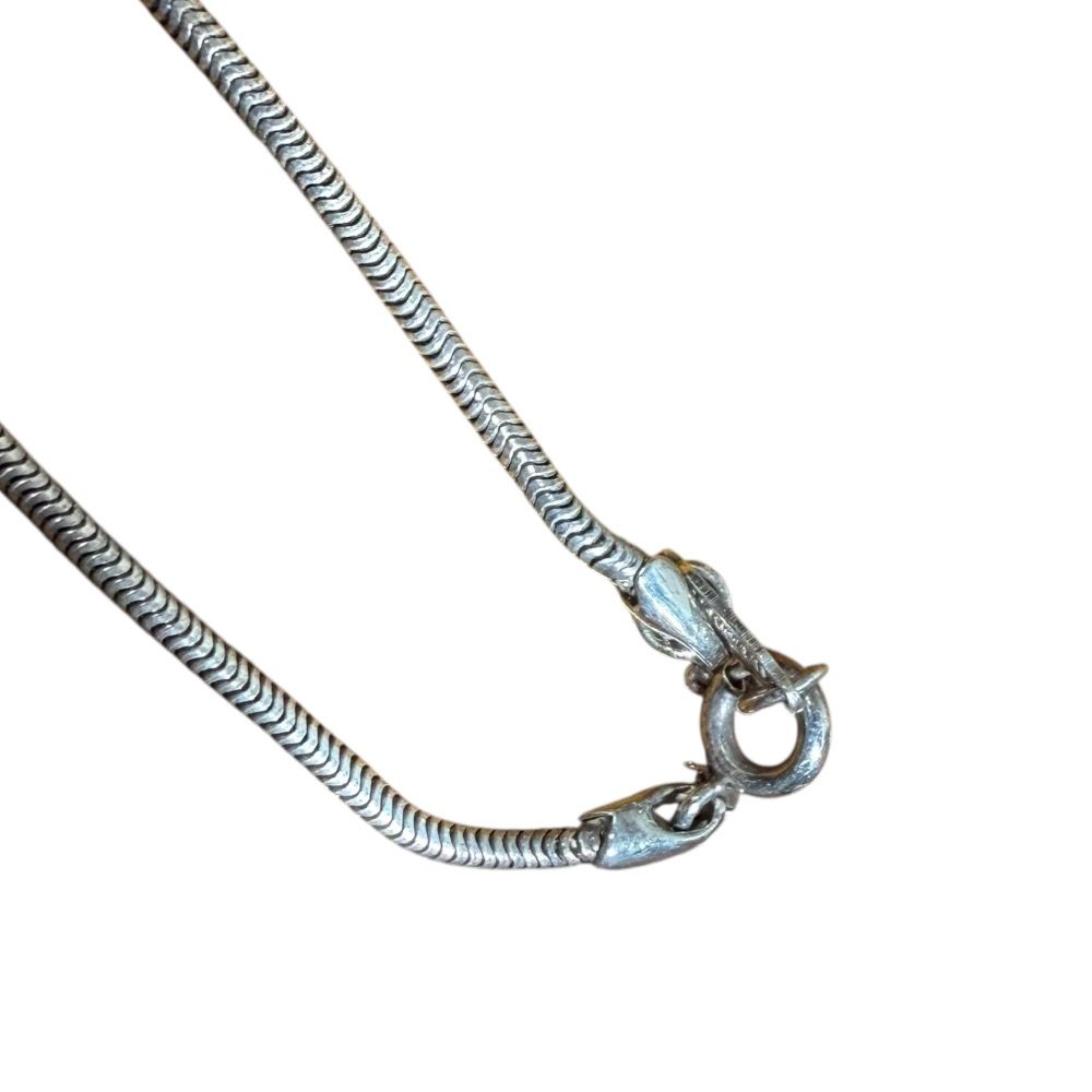 美品 Tiffany&Co. ティファニー 1837 ナローバー ネックレス 925 