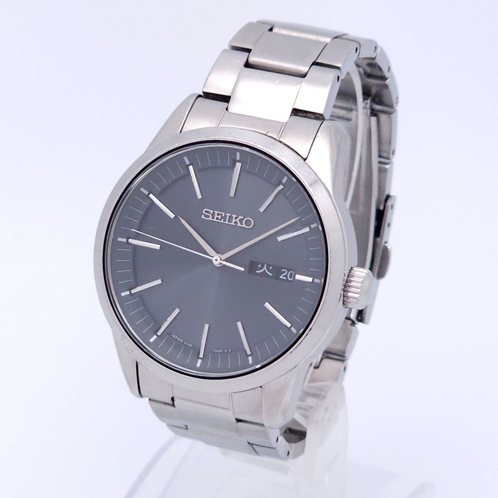 SEIKO セイコー V158-0AM0 ソーラーQZ 動作品 - メルカリ