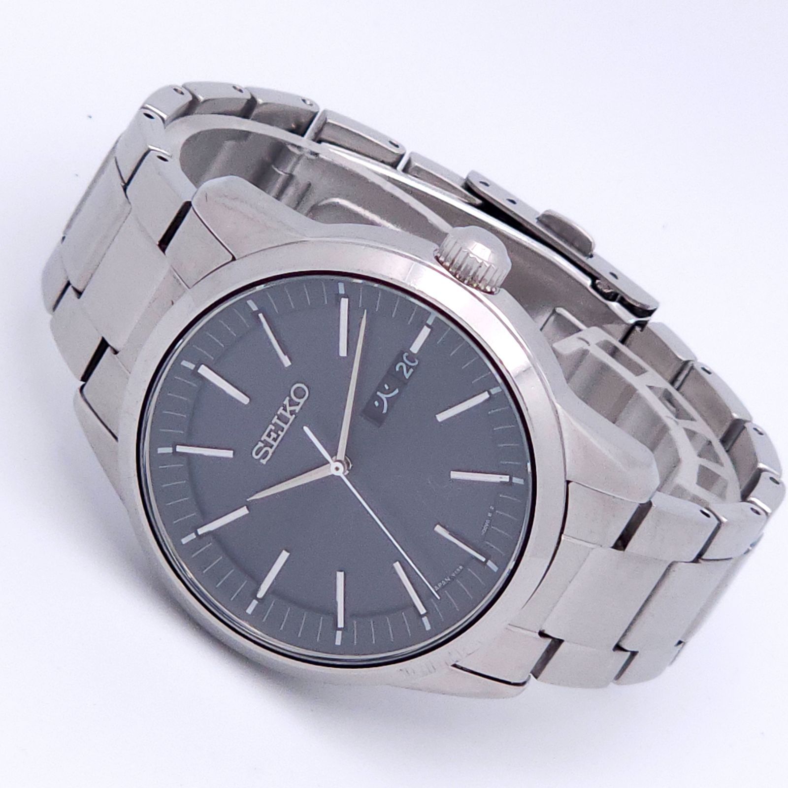 SEIKO セイコー V158-0AM0 ソーラーQZ 動作品 - メルカリ
