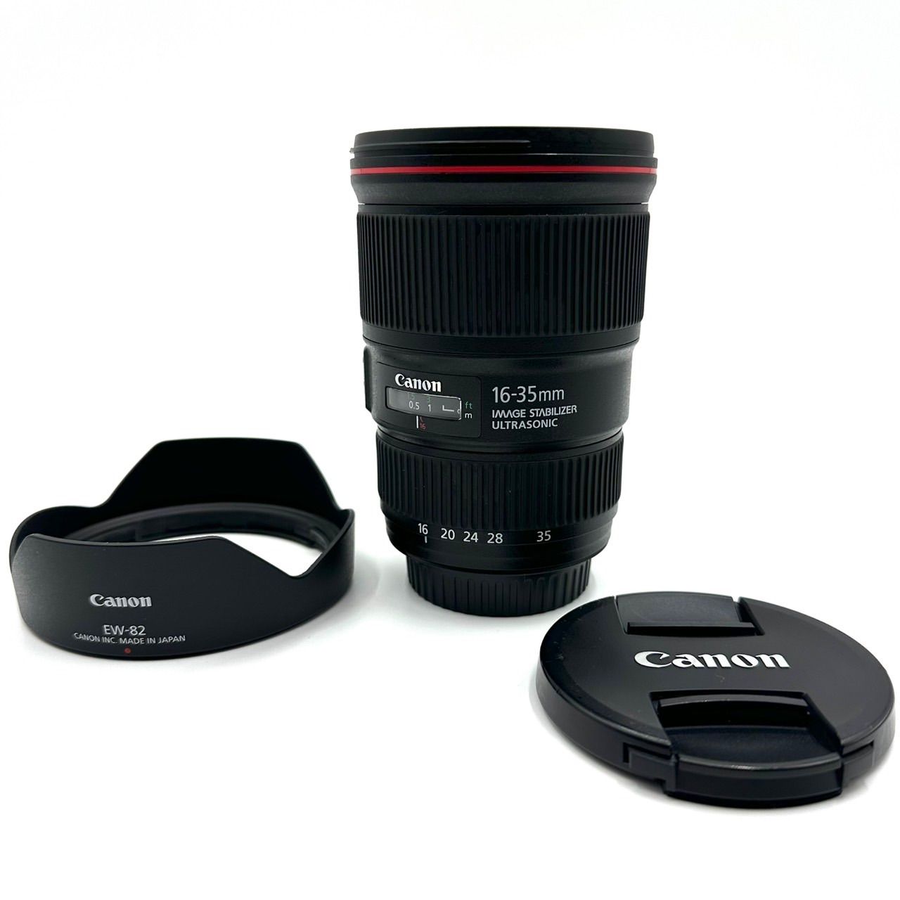 Canon 広角ズームレンズ EF16-35mm F4L IS USM フルサイズ対応 EF16