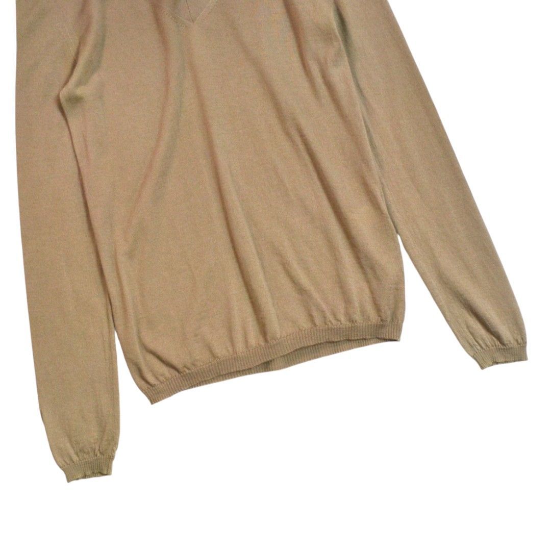 Drawerドゥロワー カシミヤシルク製Vネックニットセーター1(S