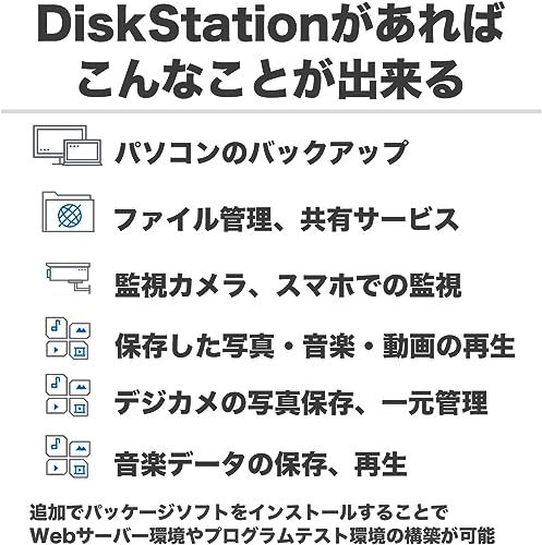  Synology NASキット 2ベイ DS 223 j|G ガイドブック付 クアッドコアCPU搭載 1 GBメモリ搭載 ライトユーザー向け フィールドレイク取扱品 電話サポート対応品 DiskStation 1661 de 06 その他 キッチン 食器