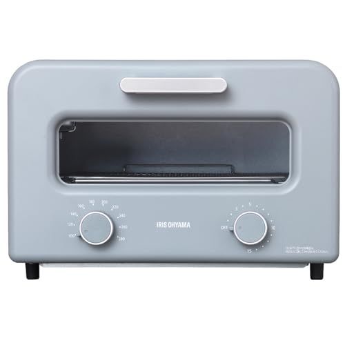 アイリスオーヤマ スチームカーボントースター オーブン 4枚焼き 表面サクサク ふんわり柔らかスチーム機能 スチーム 無段階温度調整 切り替え タイマー 遠赤外線 カーボンヒーター 広々でピザも焼ける グラタン SOT 401 H ストーング fc5e7b5e