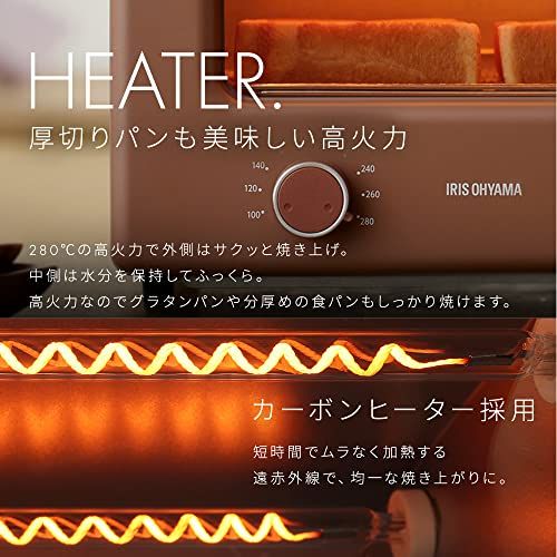 カーボンヒーター 広々でピザも焼ける