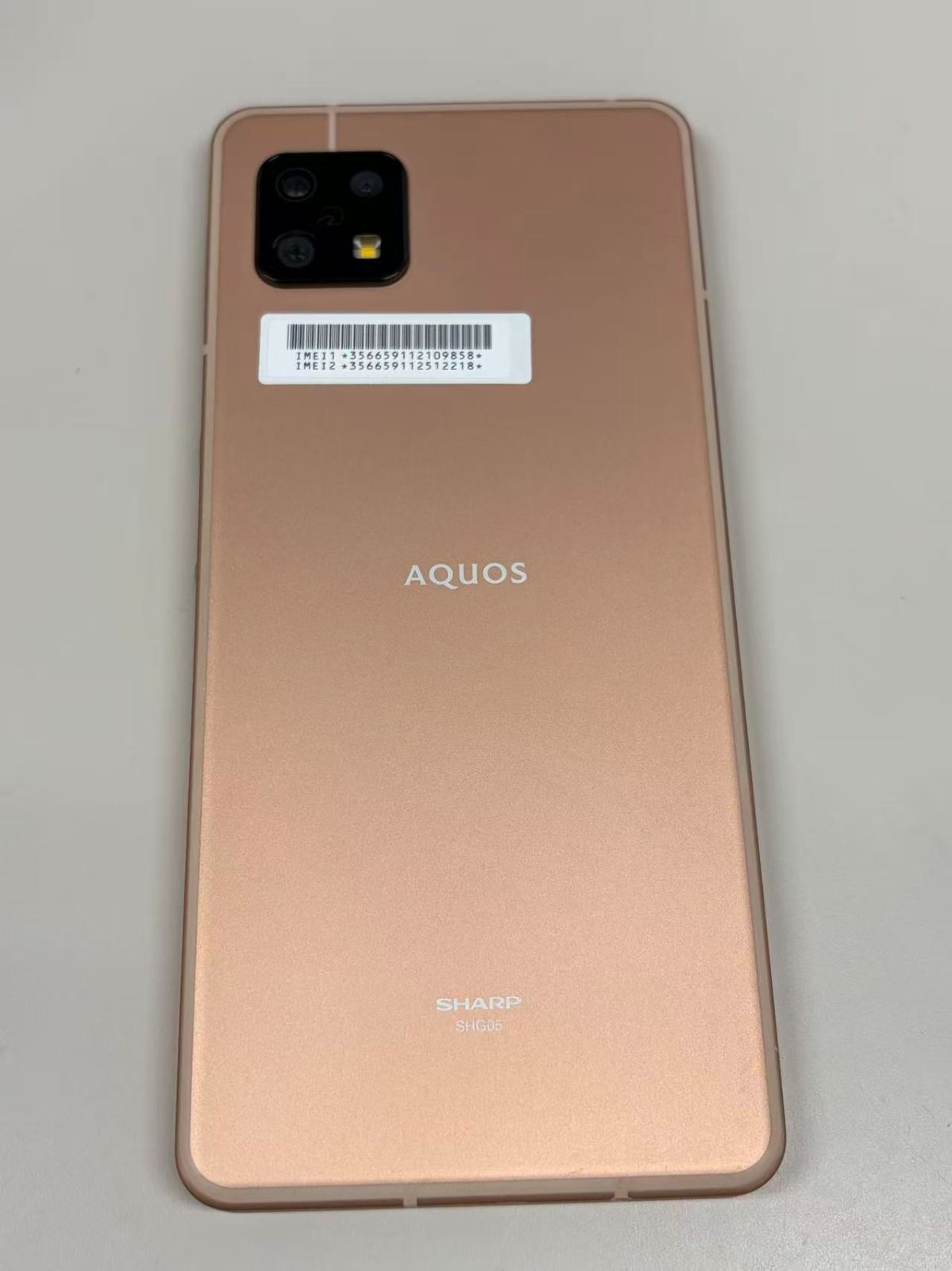 AQUOS sense6 ジャンク品 極美品 au AQUOS sense6 SHG05 ライトカッパー ジャンク品 - メルカリ