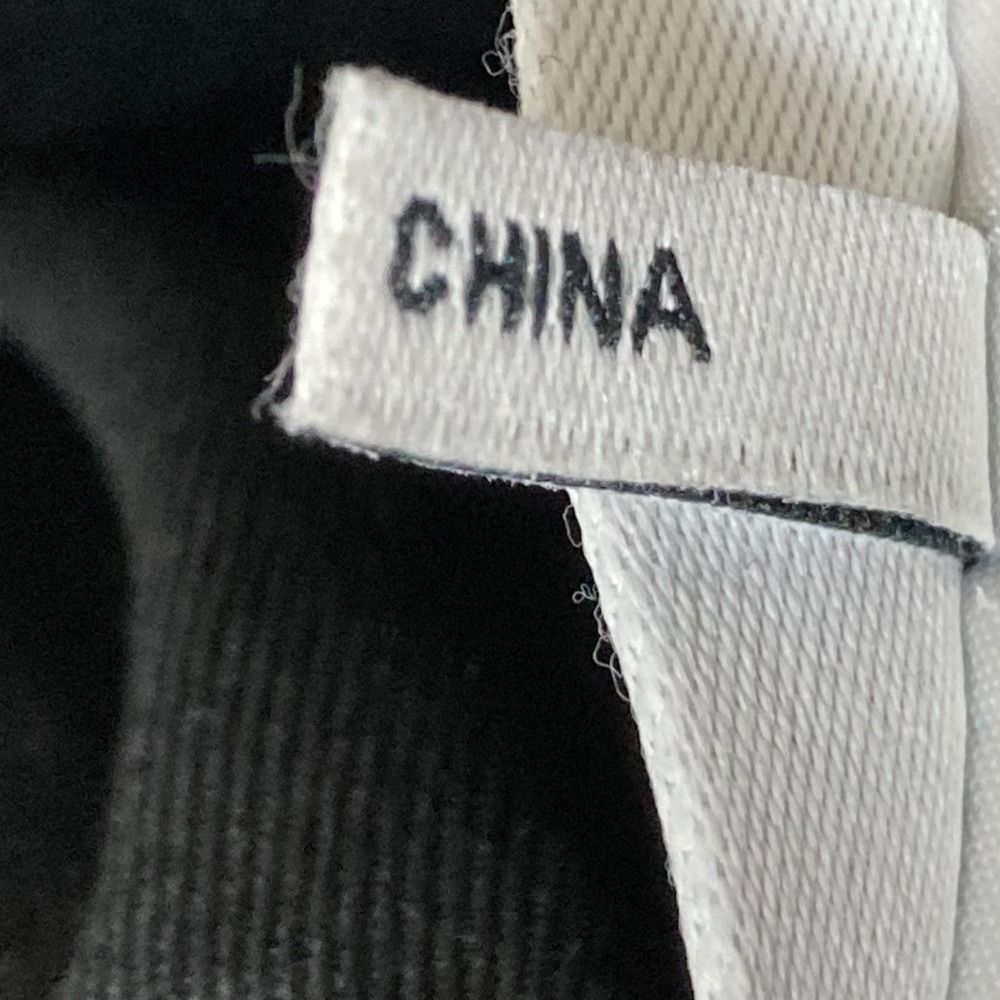 美品 Ganni ガニー リボンハンドル ハンドバッグ ブラック レディース  