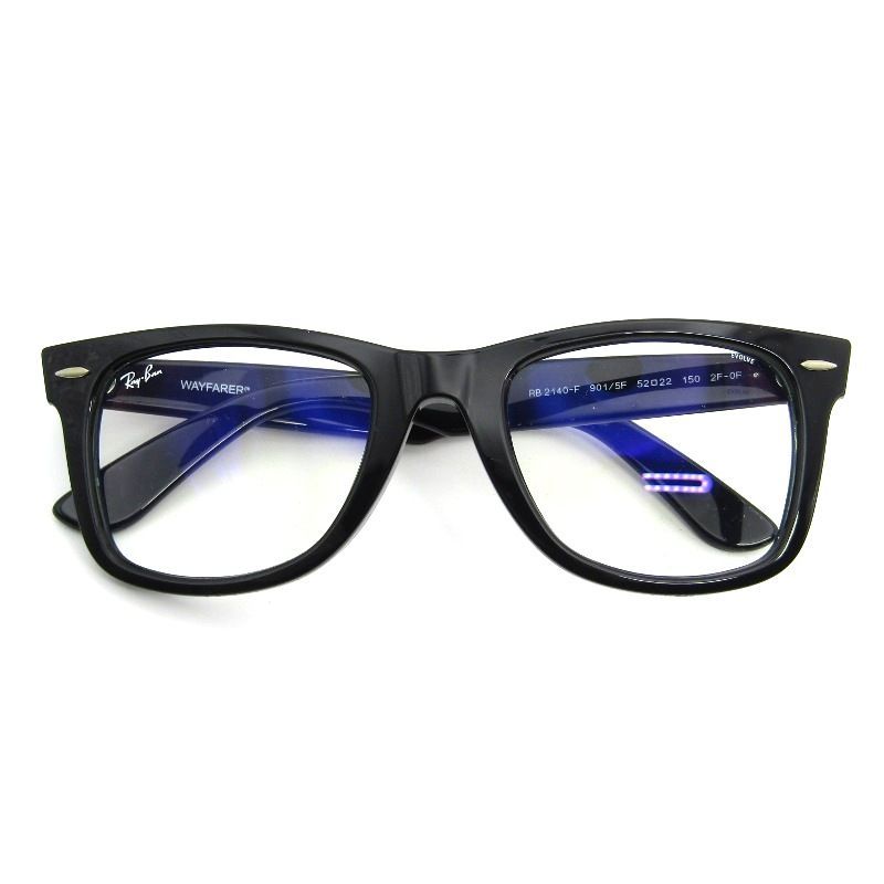 美品 Ray-Ban レイバン サングラス RB2140-F WAYFARER イタリア製 901 