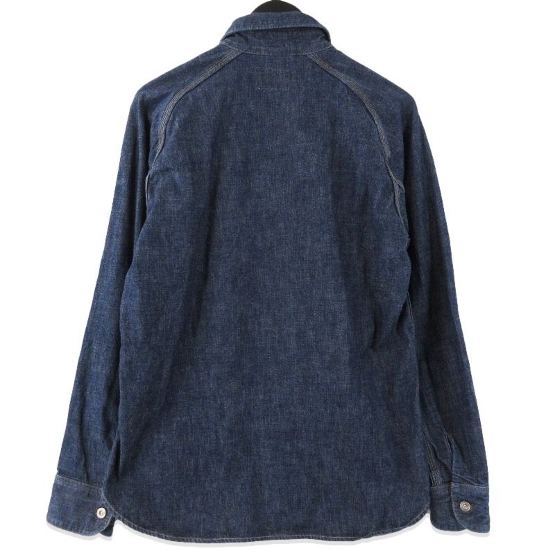 DELUXEWARE デラックスウエア 40s デニムシャツ 7640 日本製