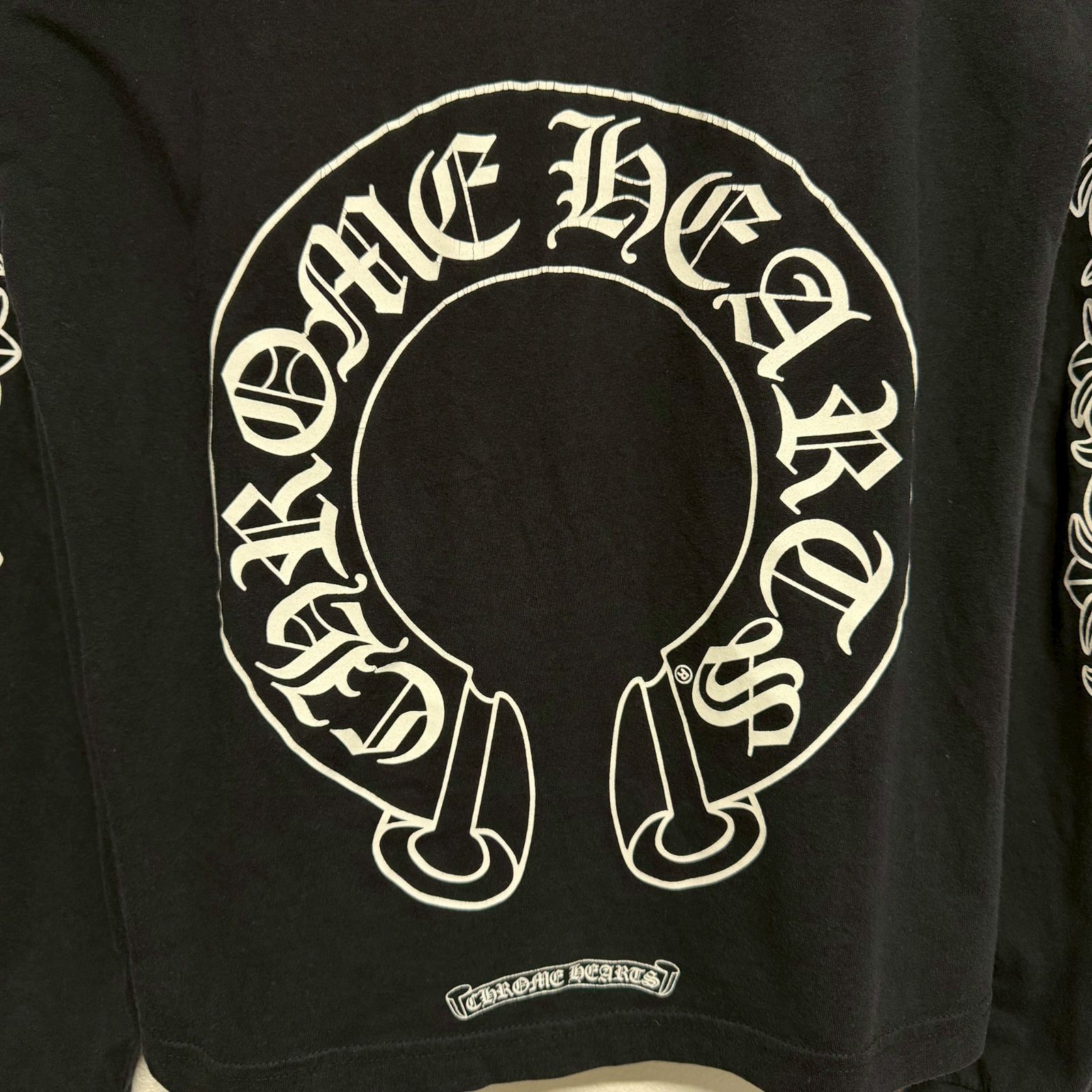 CHROME HEARTS Horse Shoe クロムハーツ ホースシュー FUCKYOU ロゴ 黒 