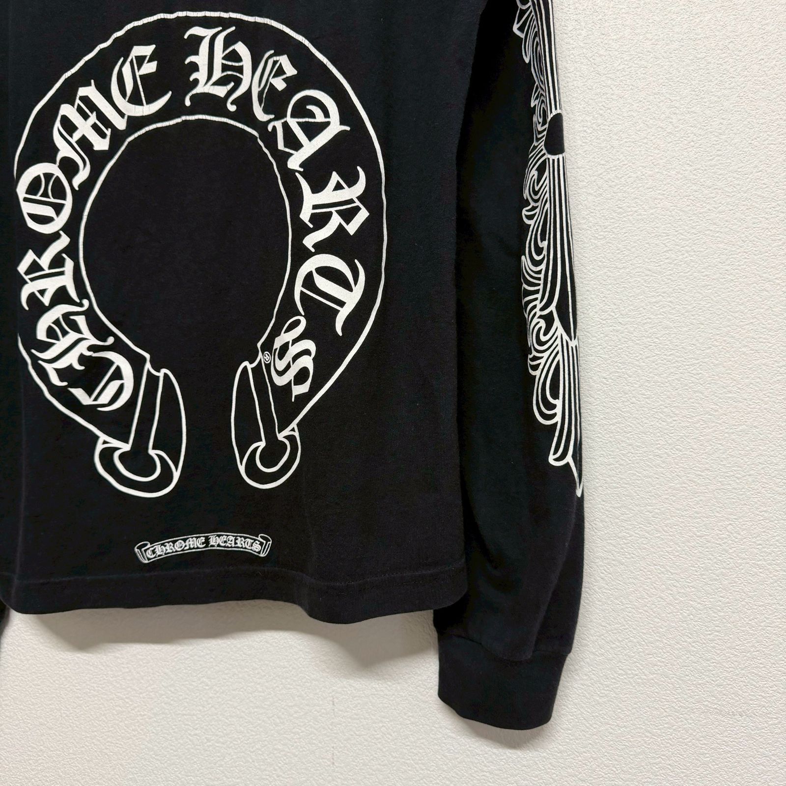 CHROME HEARTS Horse Shoe クロムハーツ ホースシュー FUCKYOU ロゴ 黒 