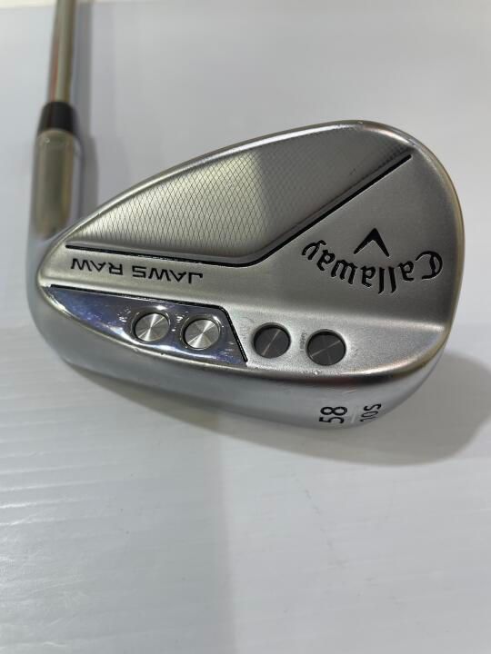 キャロウェイ JAWS RAW クロム 58度 NSプロ MODUS 3 TOUR 115 S