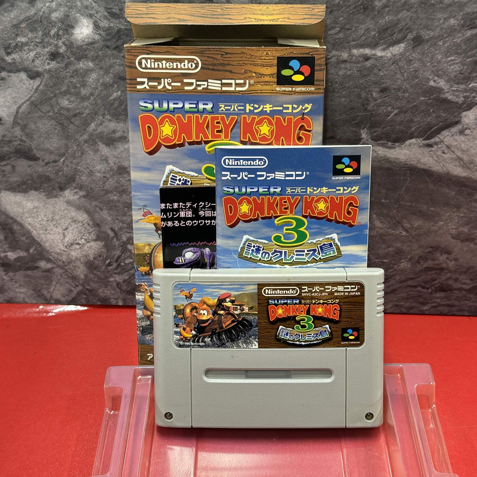 □スーパードンキーコング3 謎のクレミス島 スーパーファミコンソフト