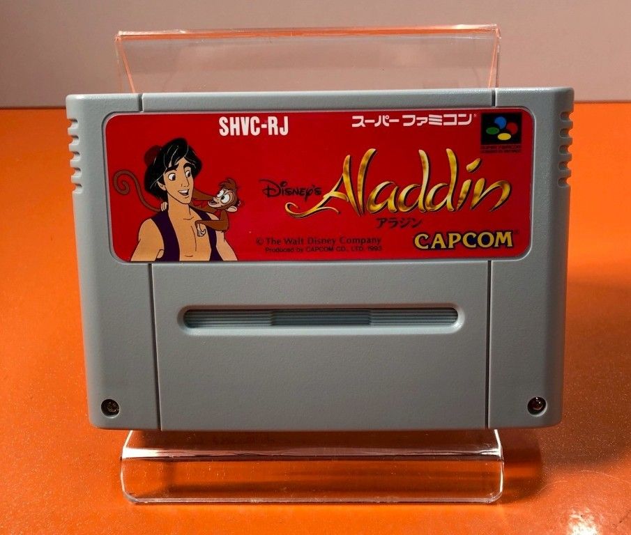 CAPCOM カプコン アラジン スーパーファミコンソフト 箱取説付き 端子〇