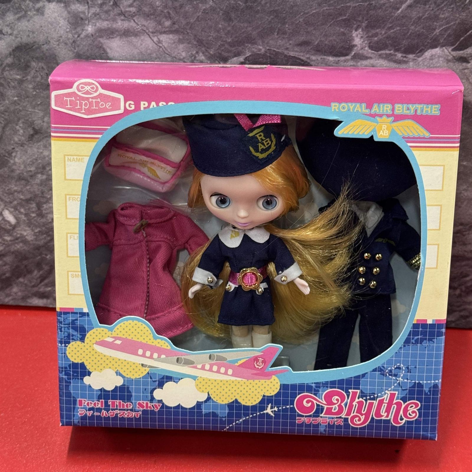 □TAKARA タカラ フィールザスカイ 「プチブライス」ドール 全高約11cm