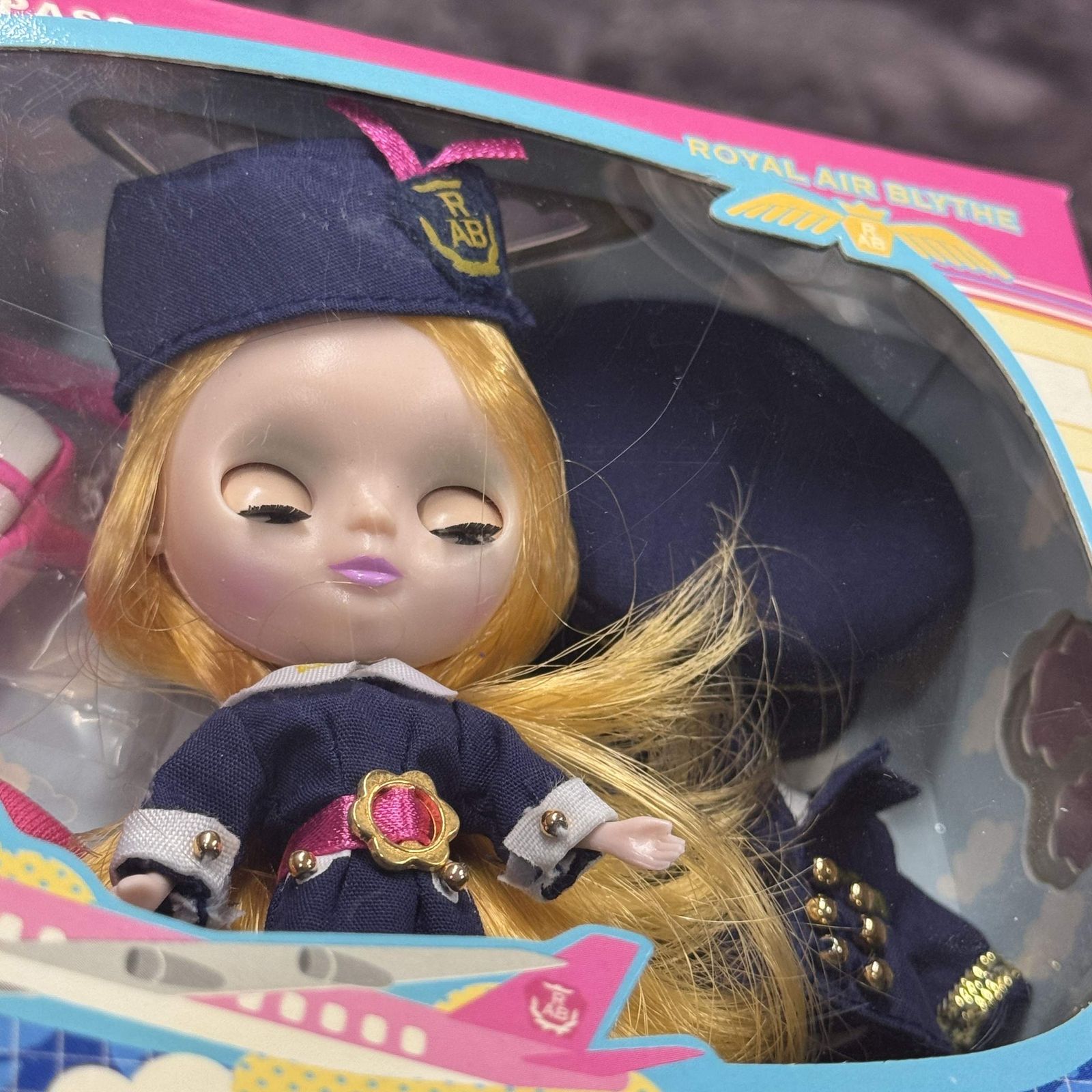 □TAKARA タカラ フィールザスカイ 「プチブライス」ドール 全高約11cm