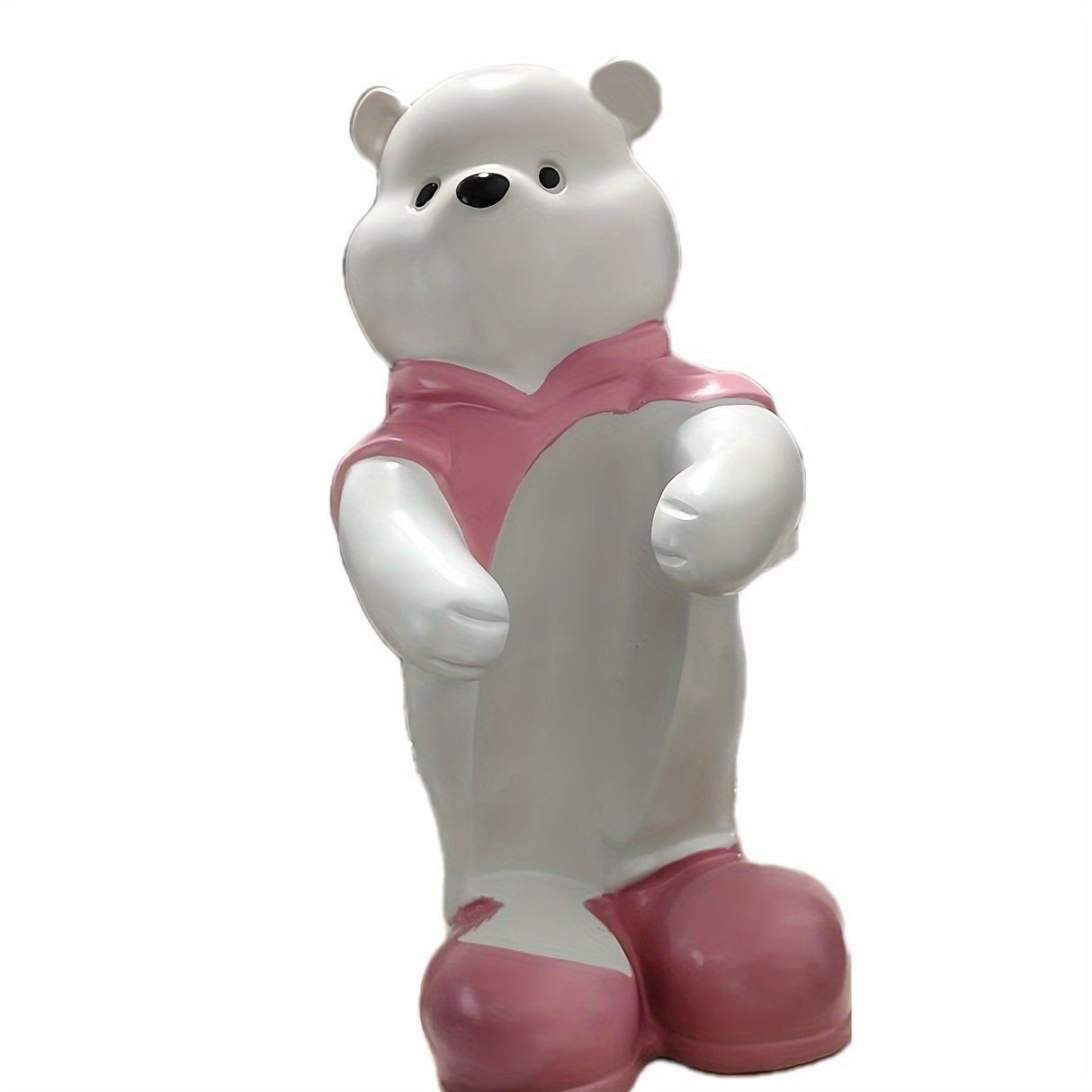  ワインホルダー ワインラック ボトルを持っているクマ くま 白熊 ワインスタンド おしゃれ ワインボトルラック ワイン棚 インテリア 可愛い ワイン シャンパン ボトル スタンド ディスプレイ 引越し祝い 癒しグッズ その他 キッチン 食器