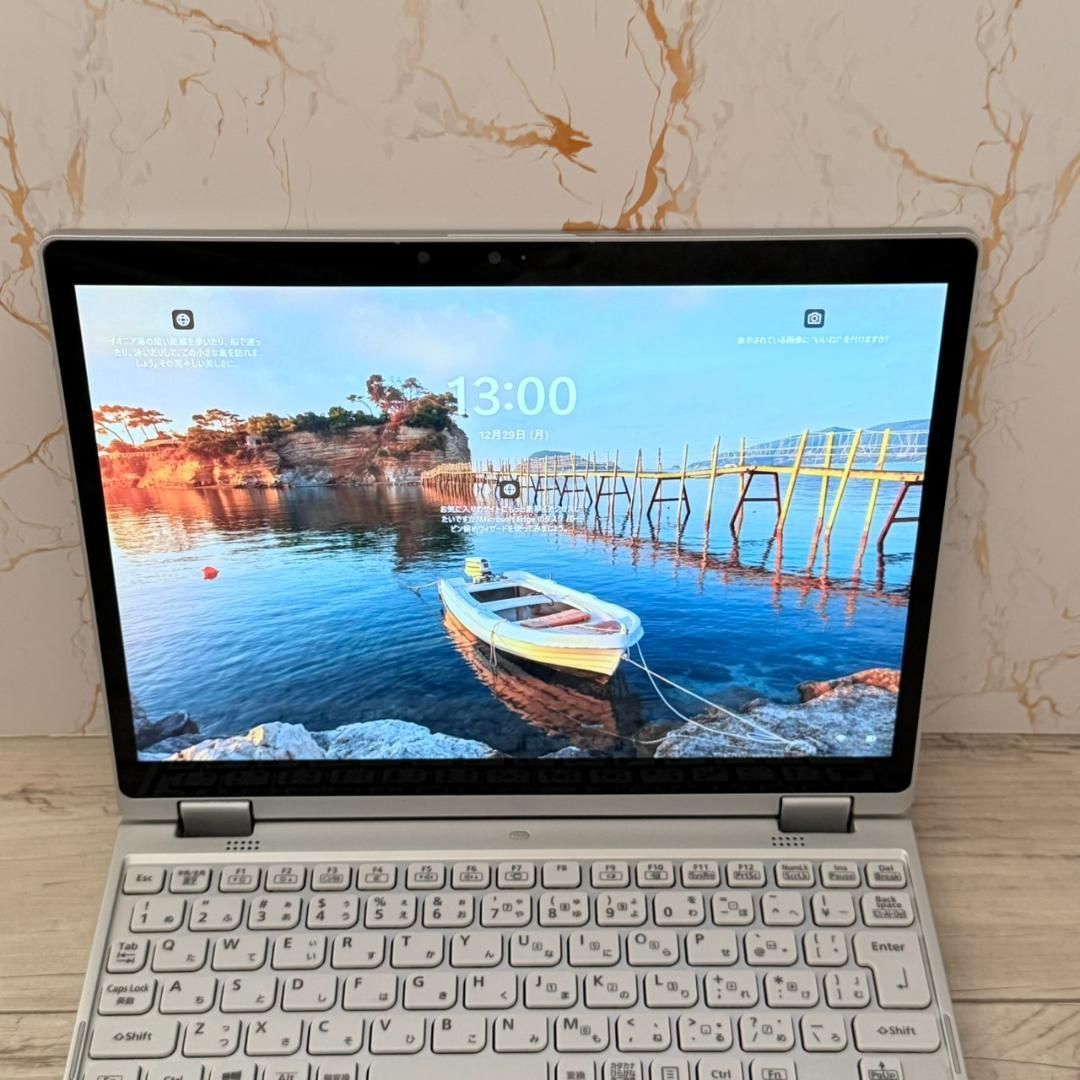 パナソニック ノートPC CF-QV9 Win11 10世代 2in1 タッチ Office付き