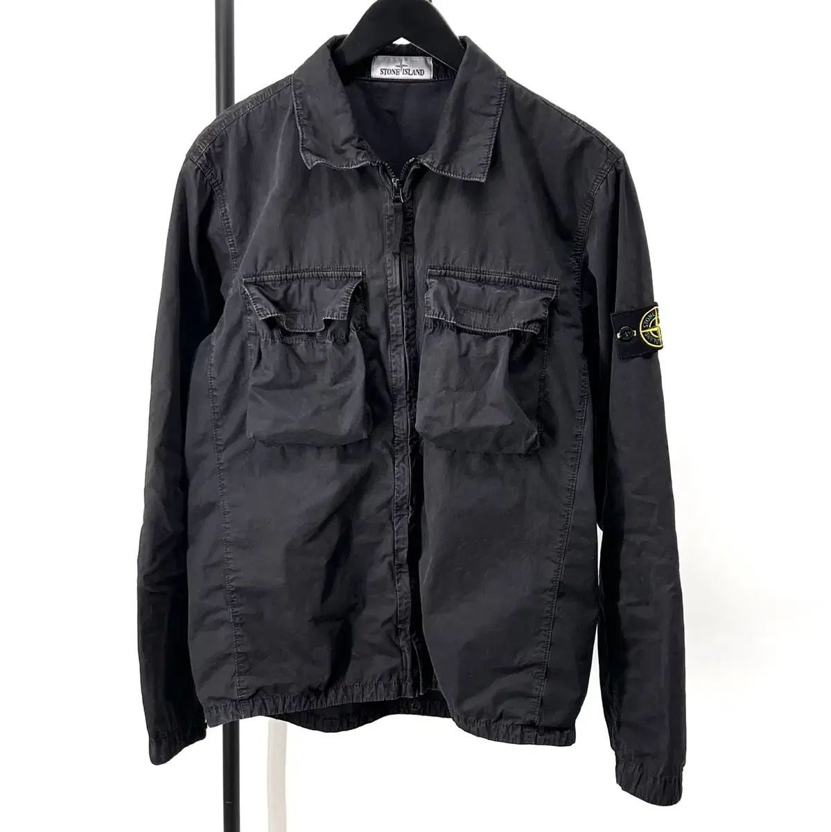 Lサイズ ストーンアイランド オールドエフェクト オーバーサイズシャツ