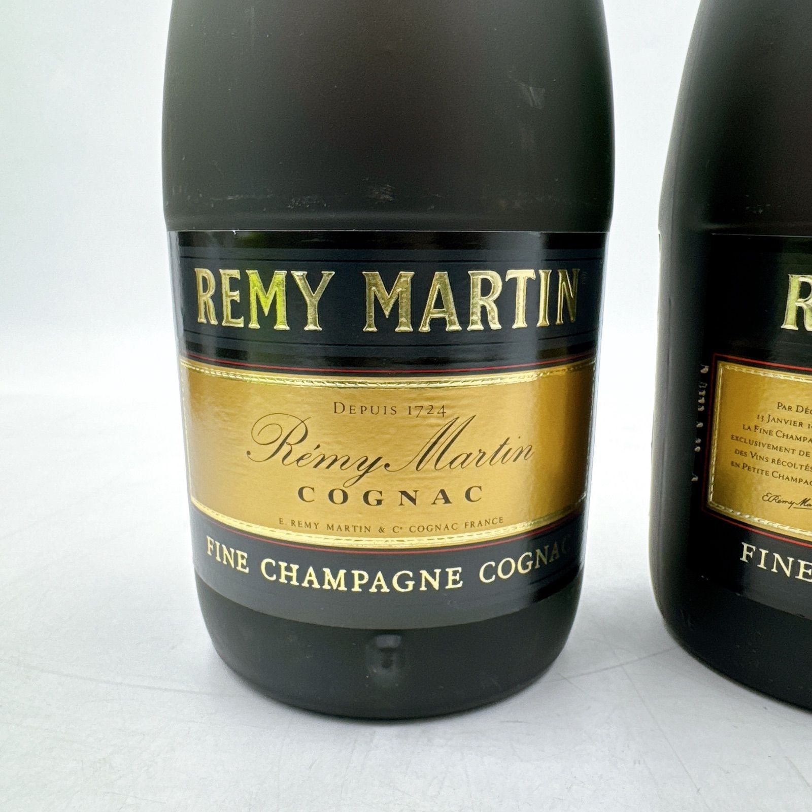 未開栓】レミーマルタン2点セット REMYMARTIN FINE CHAMPAGNE COGNAC