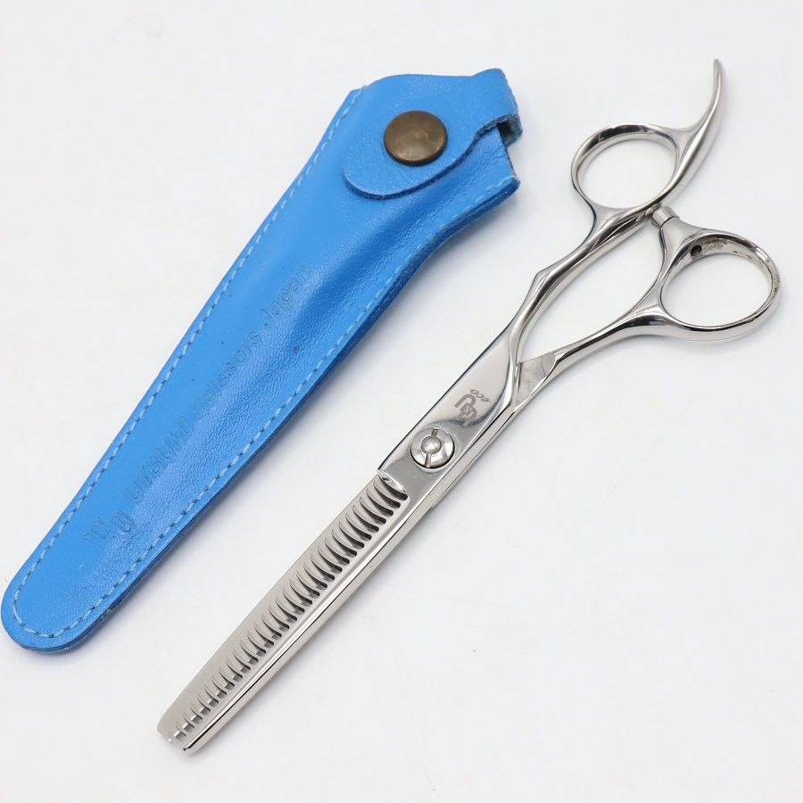 美品】内海シザー SP318 セニング 6インチ 3Dハンドル 30目 約20%～25