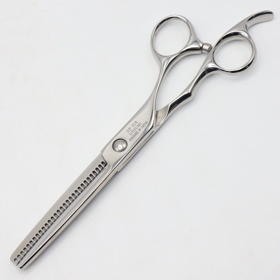 美品】内海シザー SP318 セニング 6インチ 3Dハンドル 30目 約20%～25