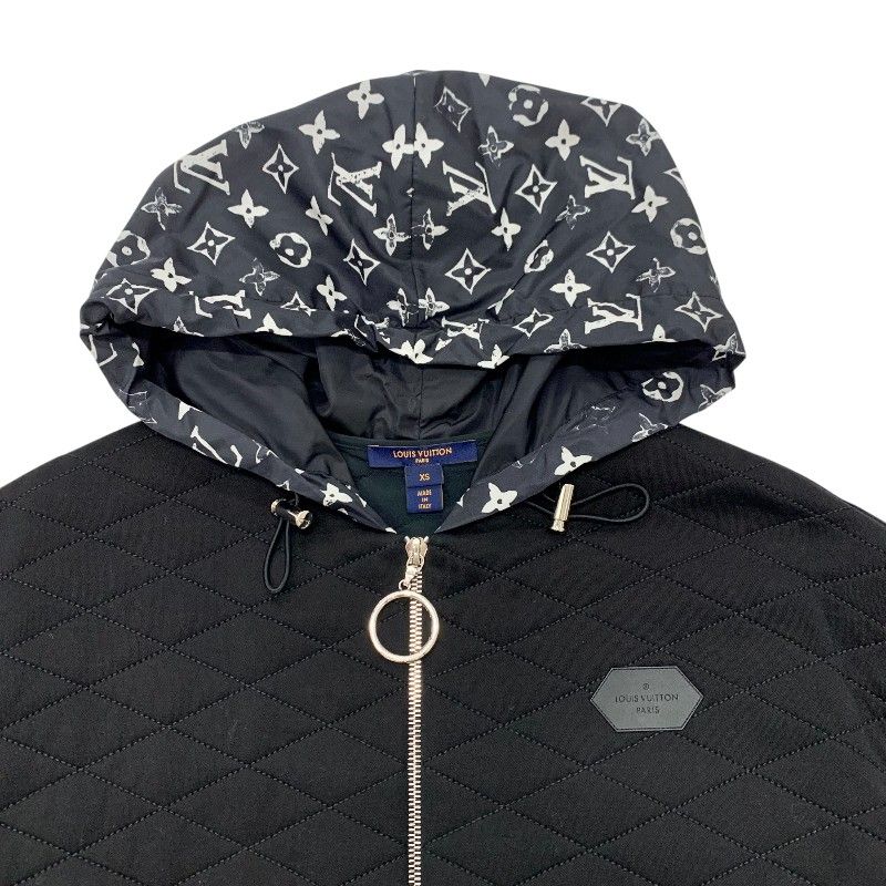 ルイヴィトン LOUIS VUITTON アウター ブラック ホワイト モノグラム