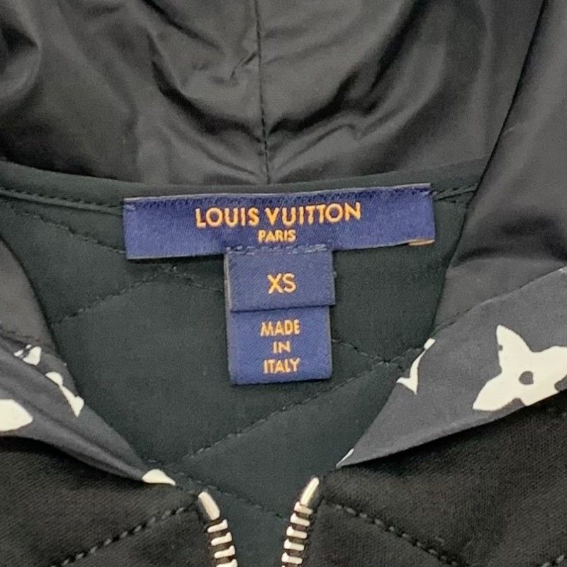 ルイヴィトン LOUIS VUITTON アウター ブラック ホワイト モノグラム