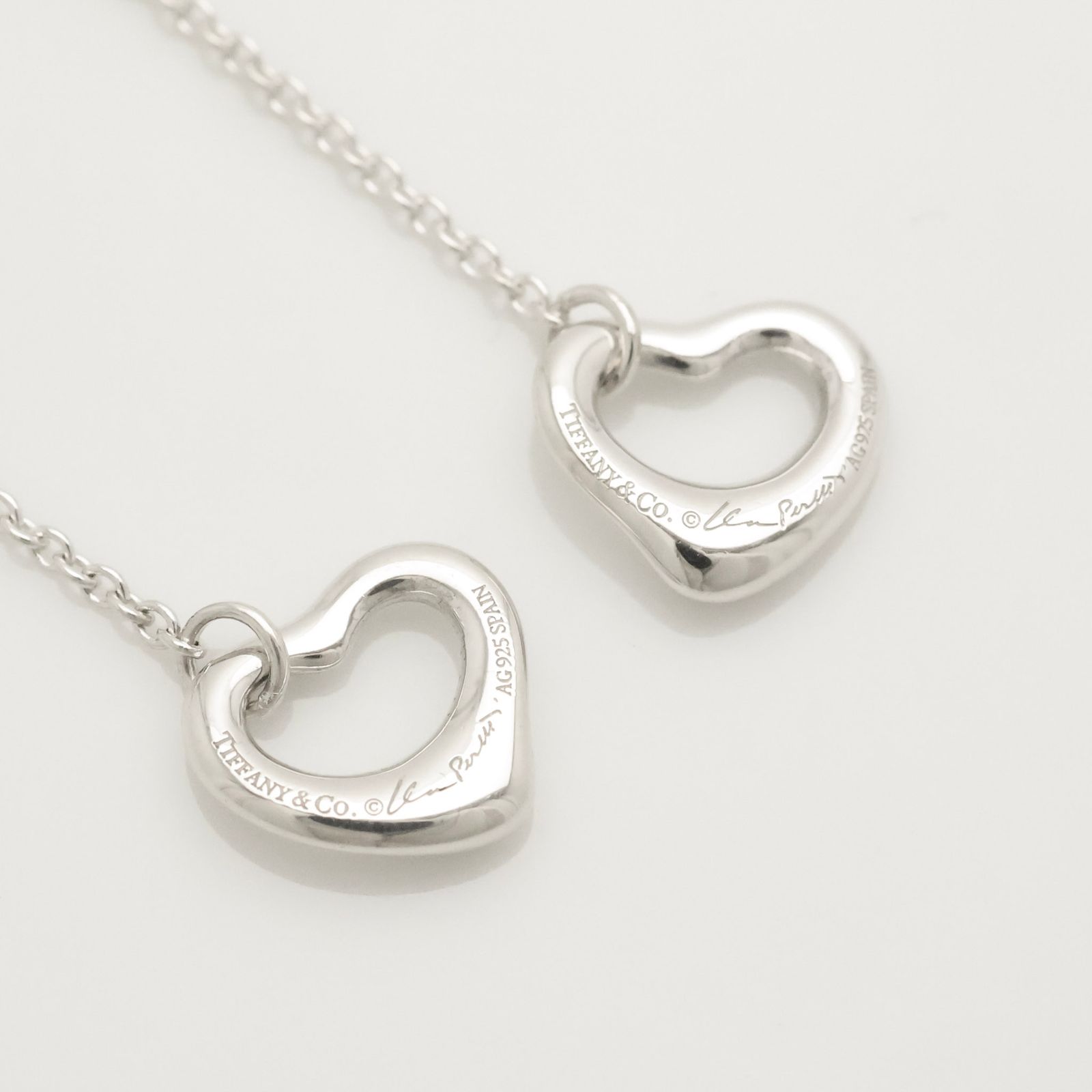 美品】ティファニー TIFFANY&Co. オープン ハート エルサペレッティ