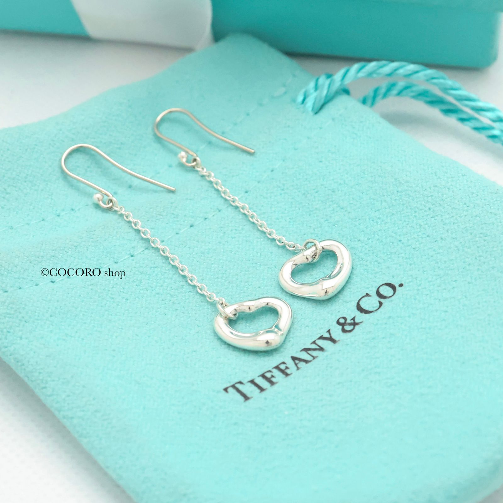 美品】ティファニー TIFFANY&Co. オープン ハート エルサペレッティ