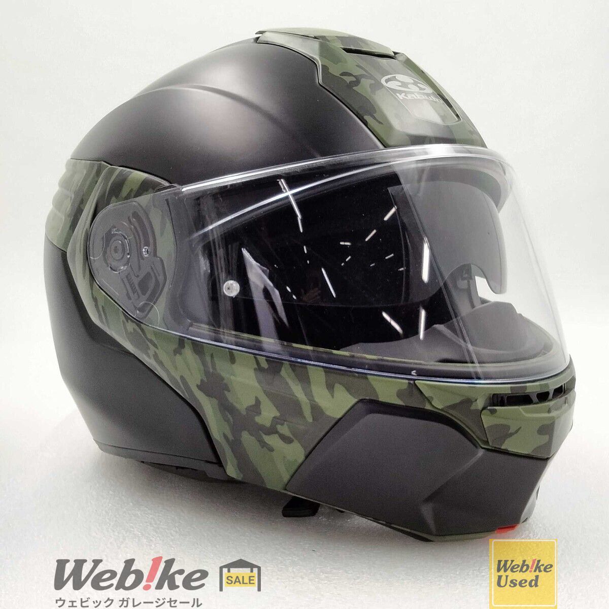 OGK KABUTO KAZAMI カザミCAMO カモ システムヘルメット | サイズ：59