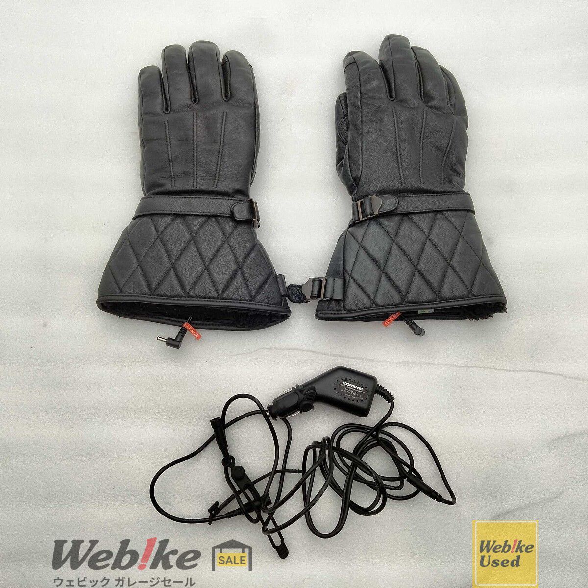 KOMINE EK-218 ネオレトロエレクトリックヒートグローブ + EK-208