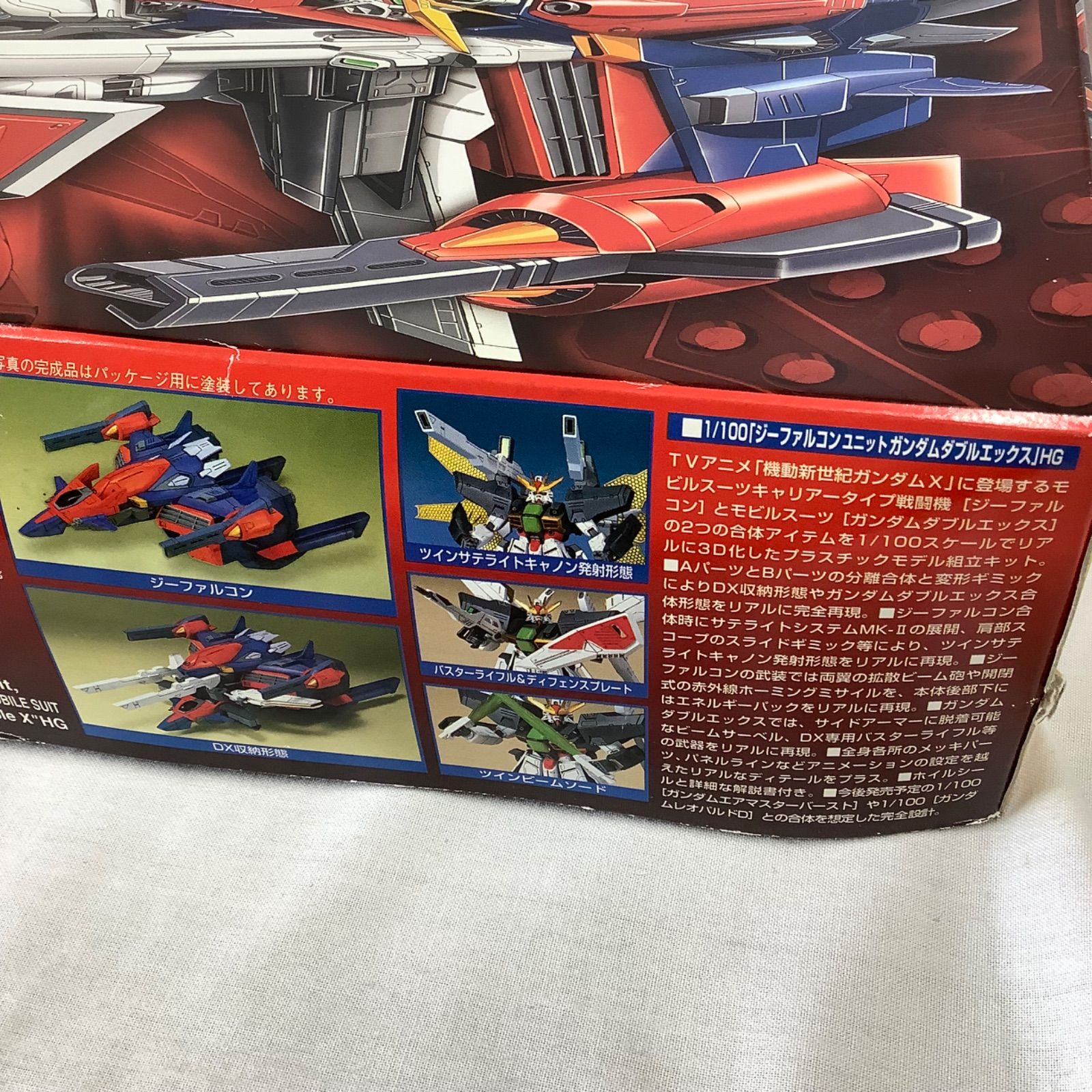 現状品】ガンプラ「機動新世紀ガンダムX」1/100 HG Gファルコン