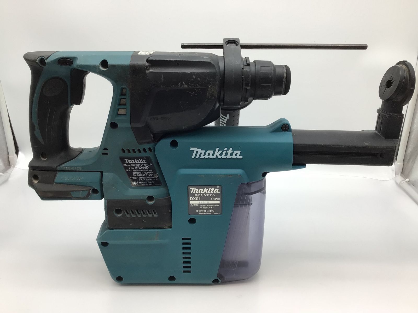 中古品】Makita/マキタ HR244D + DX1 ☆ 24mm18v充電式ハンマドリル 集 
