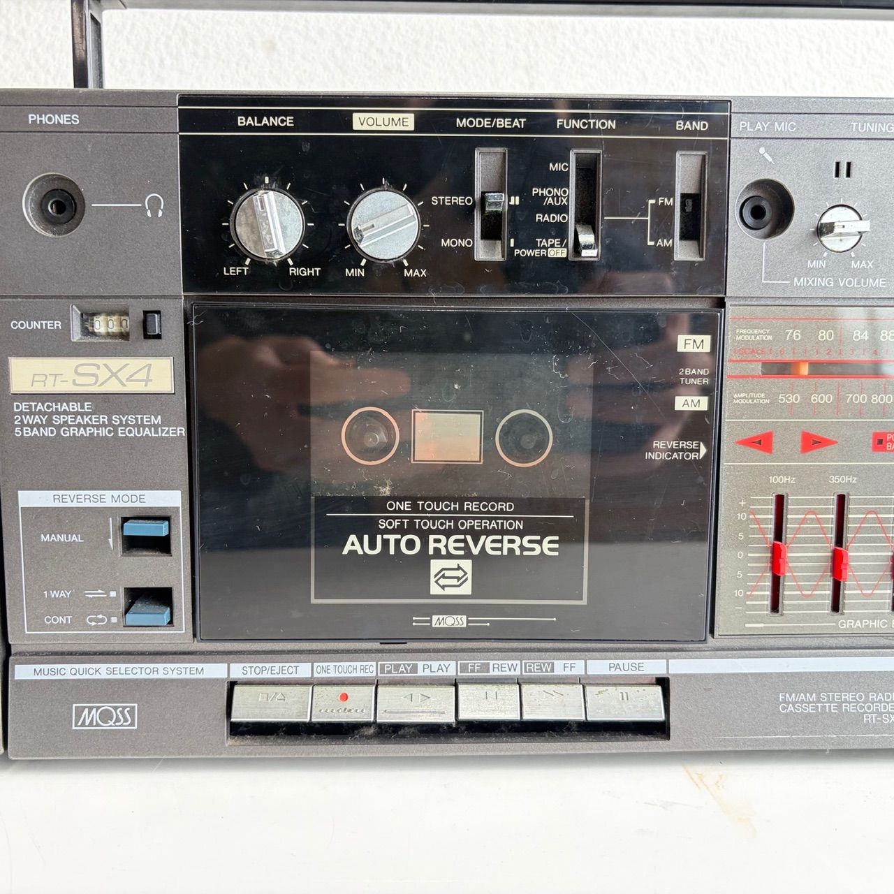 通電確認済】東芝 TOSHIBA MacKenzie Mini RT-SX4 ブラック ステレオ