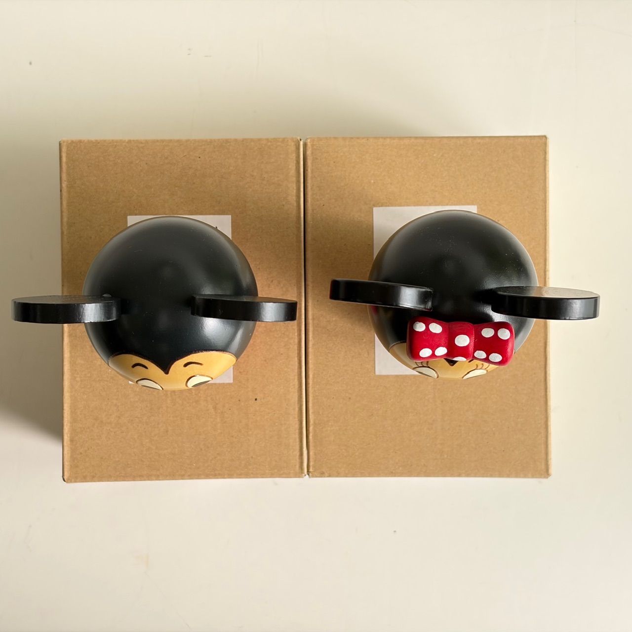 美品】卯三郎こけし ディズニー公式コラボ ミッキー＆ミニー こけし