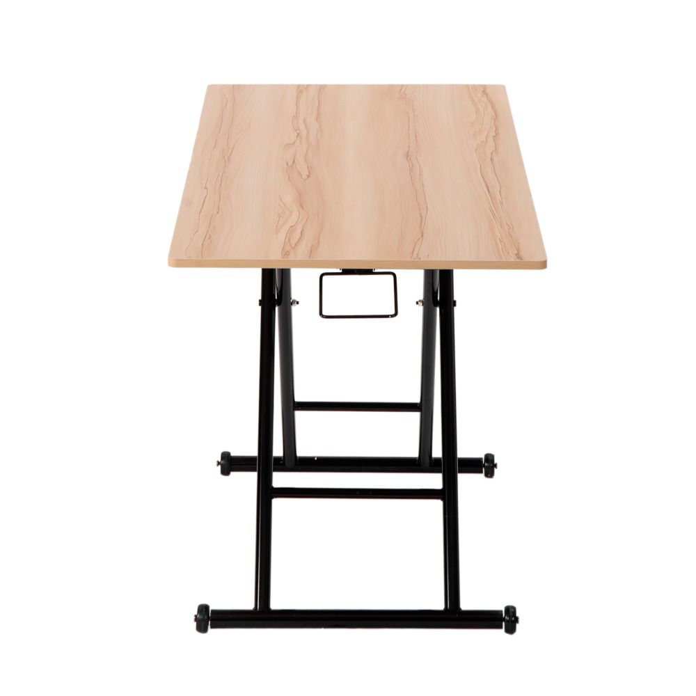 テーブル ガス圧昇降式テーブル 昇降テーブル ローテーブル キャスター