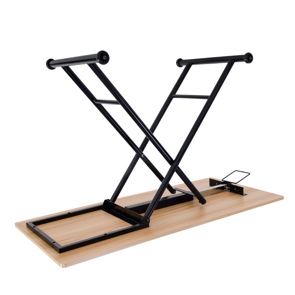 テーブル ガス圧昇降式テーブル 昇降テーブル ローテーブル キャスター