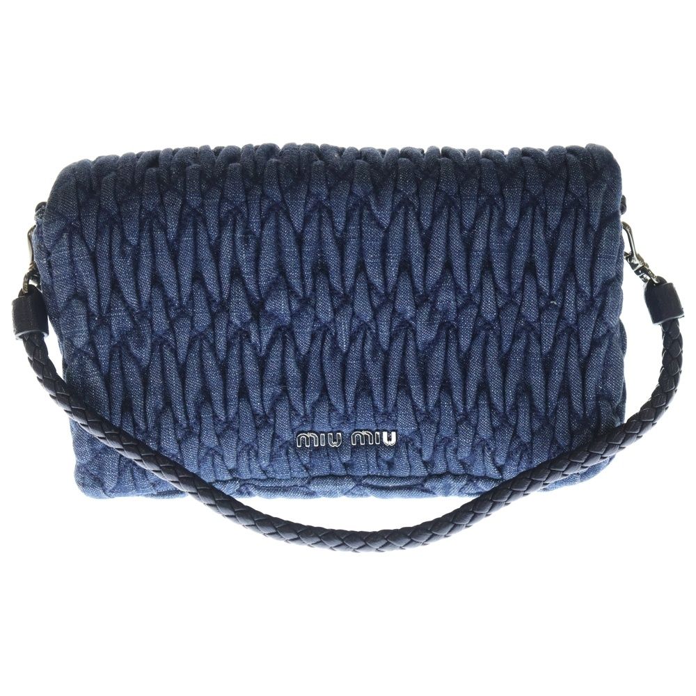 miumiu (ミュウミュウ) マテラッセ ナッパクリスタル チェーン