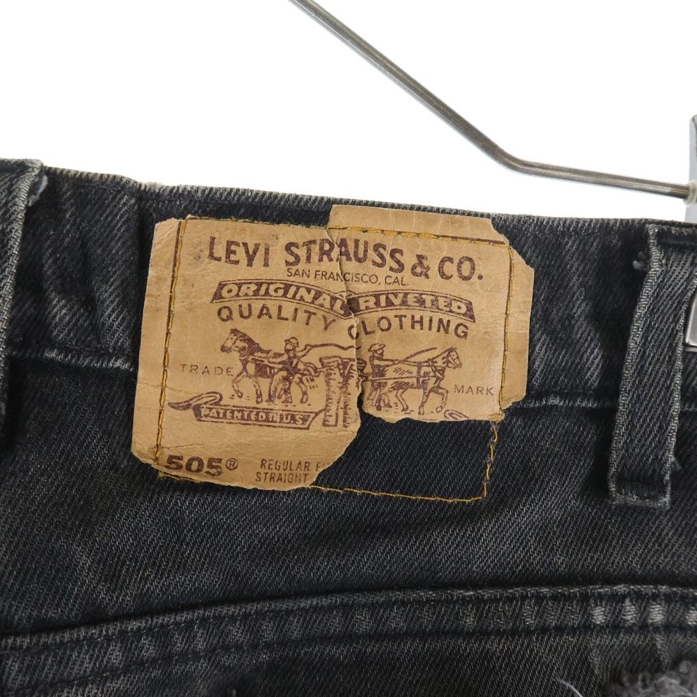 Levi's (リーバイス) 505 オレンジタブ YKK ジップ 後染め デニム