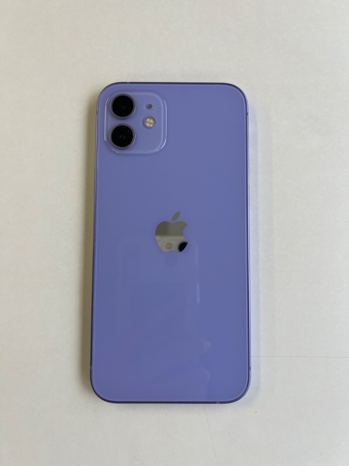 iPhone12 128GB パープル 【純正バッテリー100%】 美品 iPhone 12 128GB パープル バッテリー100% MJNJ3J/A - 1648