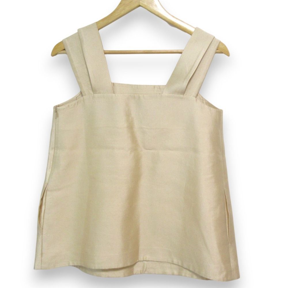 美品 22SS DRAWER ドゥロワー ウール×シルク ミカドキャミソール