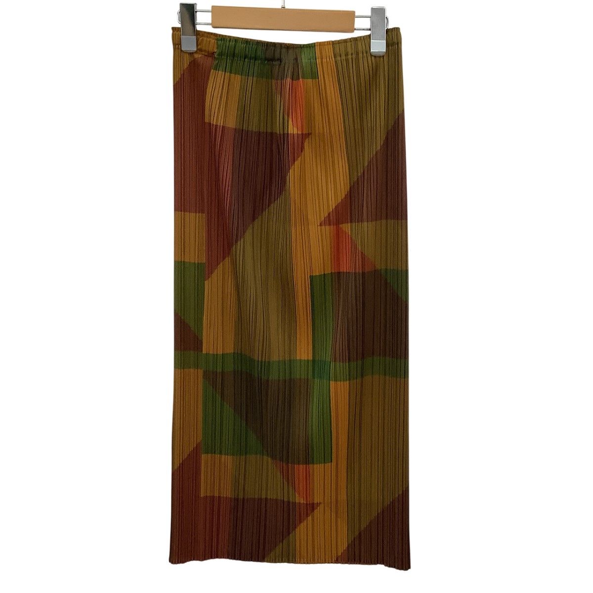 ISSEY MIYAKE イッセイミヤケ PLEATS PLEASE スカート SIZE 3 総柄