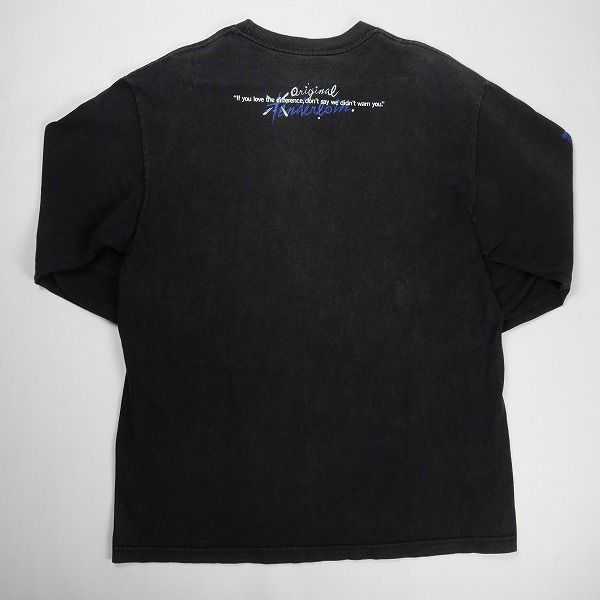 Size【L】 TENDERLOIN テンダーロイン TEE L/S BS D.I.Y.T BLACK ロンT