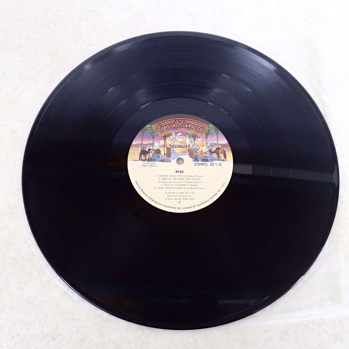 Kiss レコード KISS レコード 地獄の軍団 【IO - メルカリ